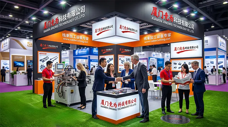 XIAMEN JINGWEI TECHNOLOGY deltok på 2025 Munich Automation Equipment Exhibition