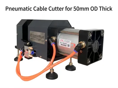 Pneumatisk kabelkuttemaskin for tykke kabler WPM-C50