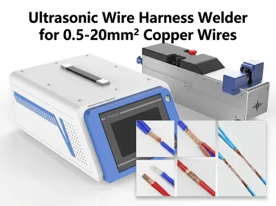 Ultrasonisk Tråd Kabelmatte Sveiser 2000W WPM-001N