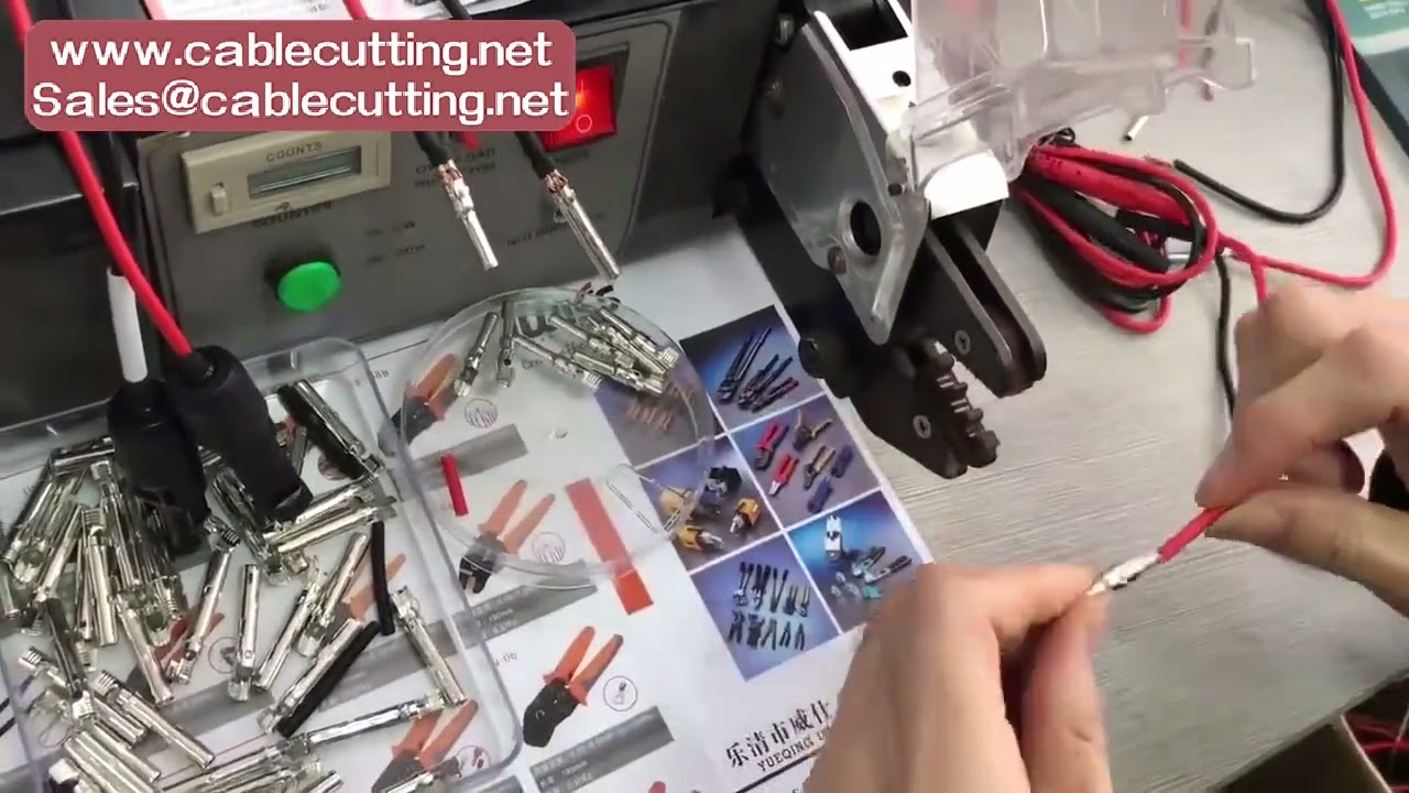 EM 6B1 EM 6B2 Electrical Type Terminal Crimping Machine Tools Crimp Variety Of Terminals Equipped Wi