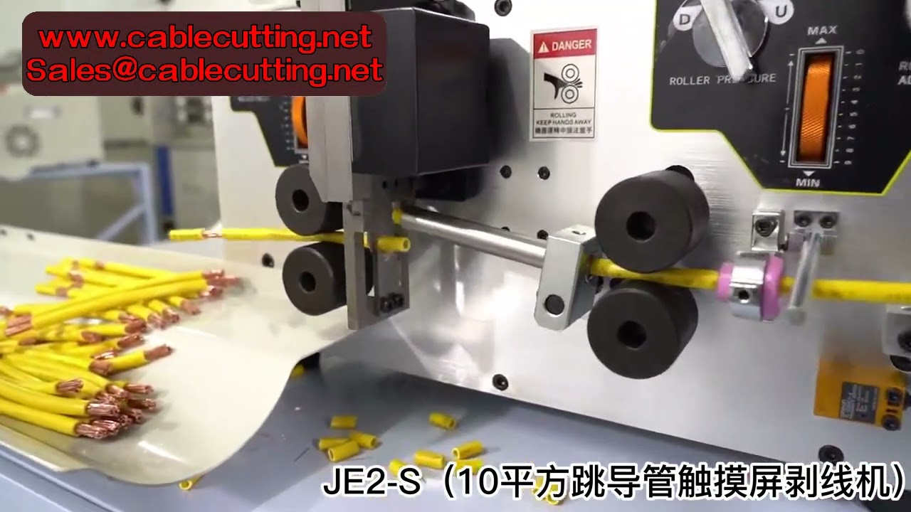 Effektiv avisoleringsmaskin for BV enkeltleder 6mm² - Kabelstrimmel for skrapkabel 0-10mm²