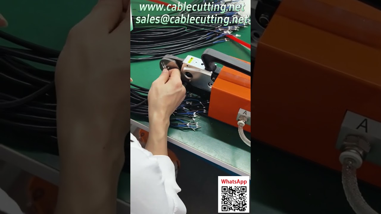 氣動管型端子機  0.25-10平方四邊形壓接 帶定位片