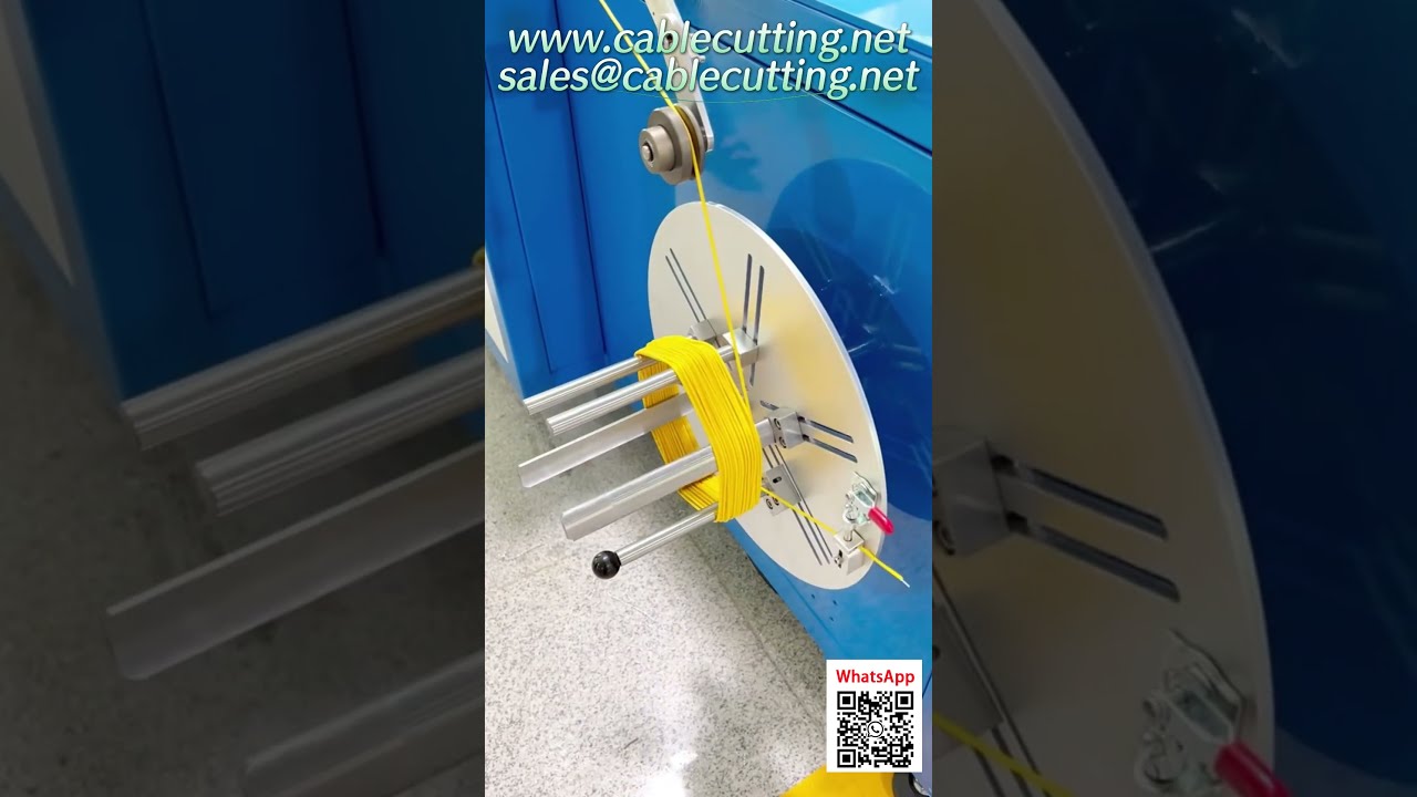 Adjustable Cable & Rope Coiling Machine  For Wire, Hoses, and Steel Ropes