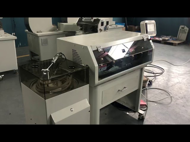 Fully Automatic multi core sheath wire cutting stripping machine with Wire Coiling Machine WPM 680