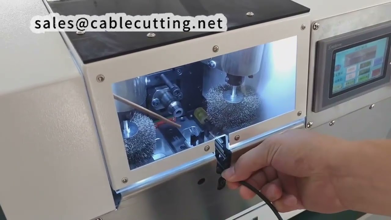 Automatic Braid Cutting Machine Pairs well with Copper Foil Wrapper