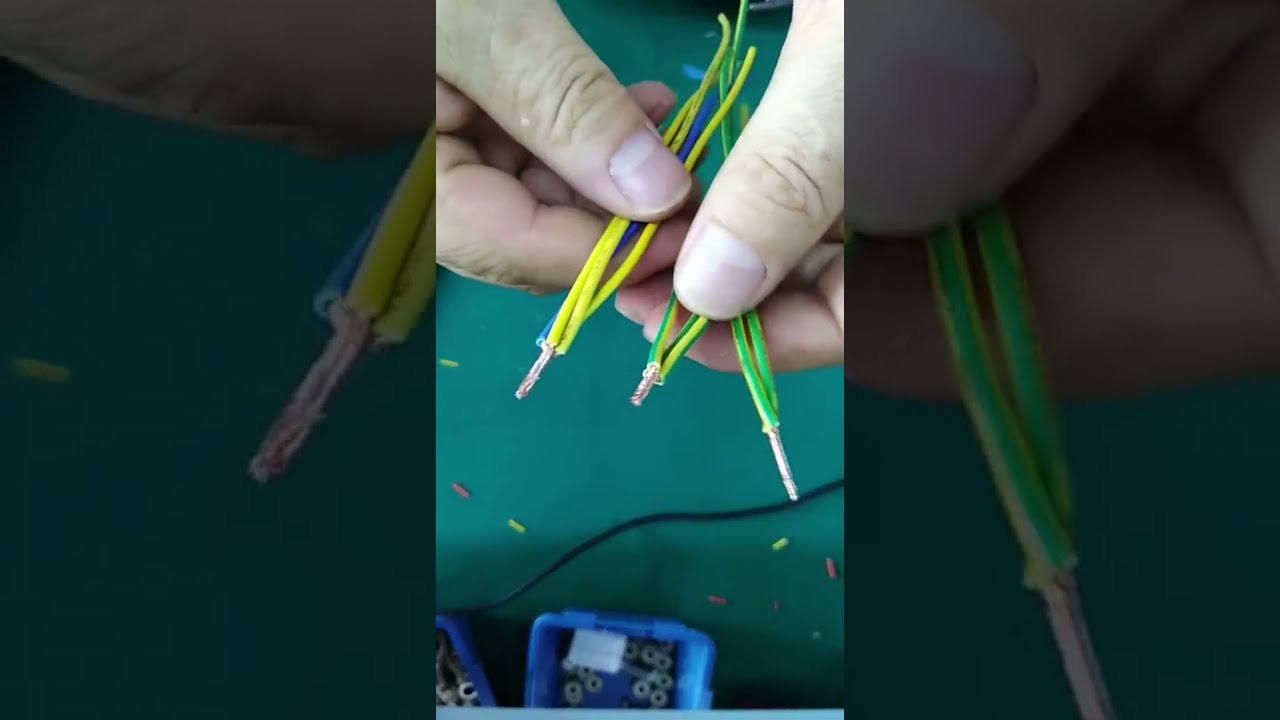 Handheld Wire Twisting Machine Working Display Equipment Name #factory #machine