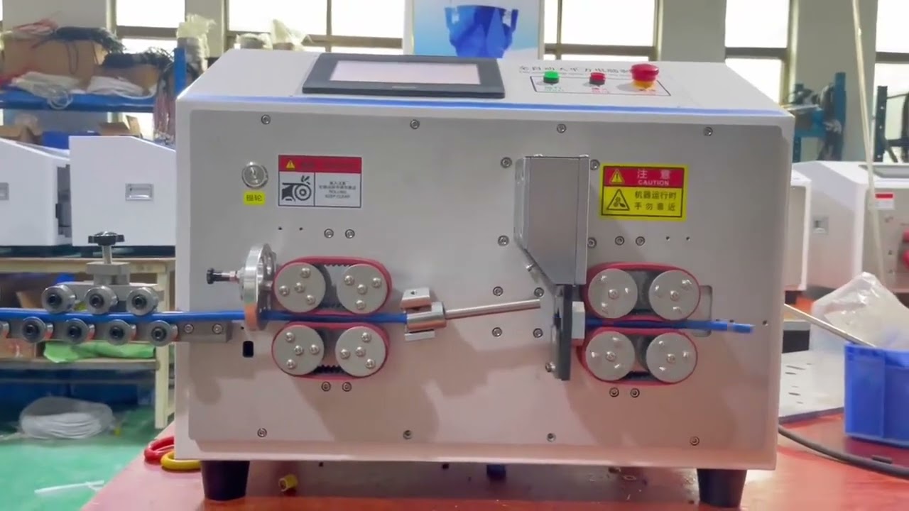 8 Wheel Belt Type Large Square Wire Stripping Machine