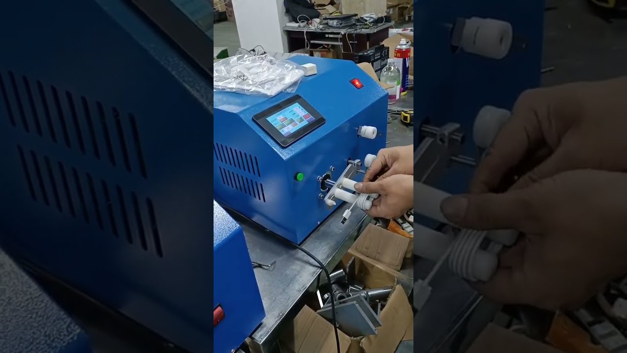 Data Cable Winding Machine #machine #cablewirestrippingmachine #factory #automobile #diy