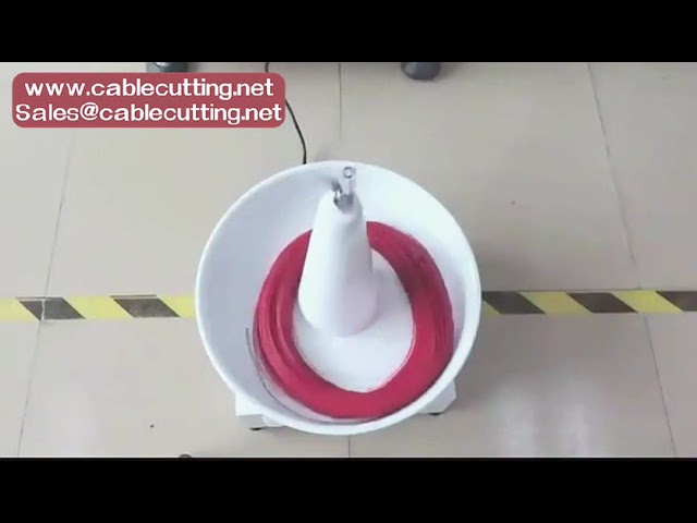 Kompakt avrullingsmaskin for kabel og wire – Effektiv trådmating