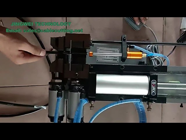 310 Computer Wire peeling machine  Multi core wire Pneumatic Stripping Machine