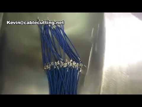 Double headed Automatic Terminal Crimping Machine Wire Cutting Stripping And Terminal Machine Electr