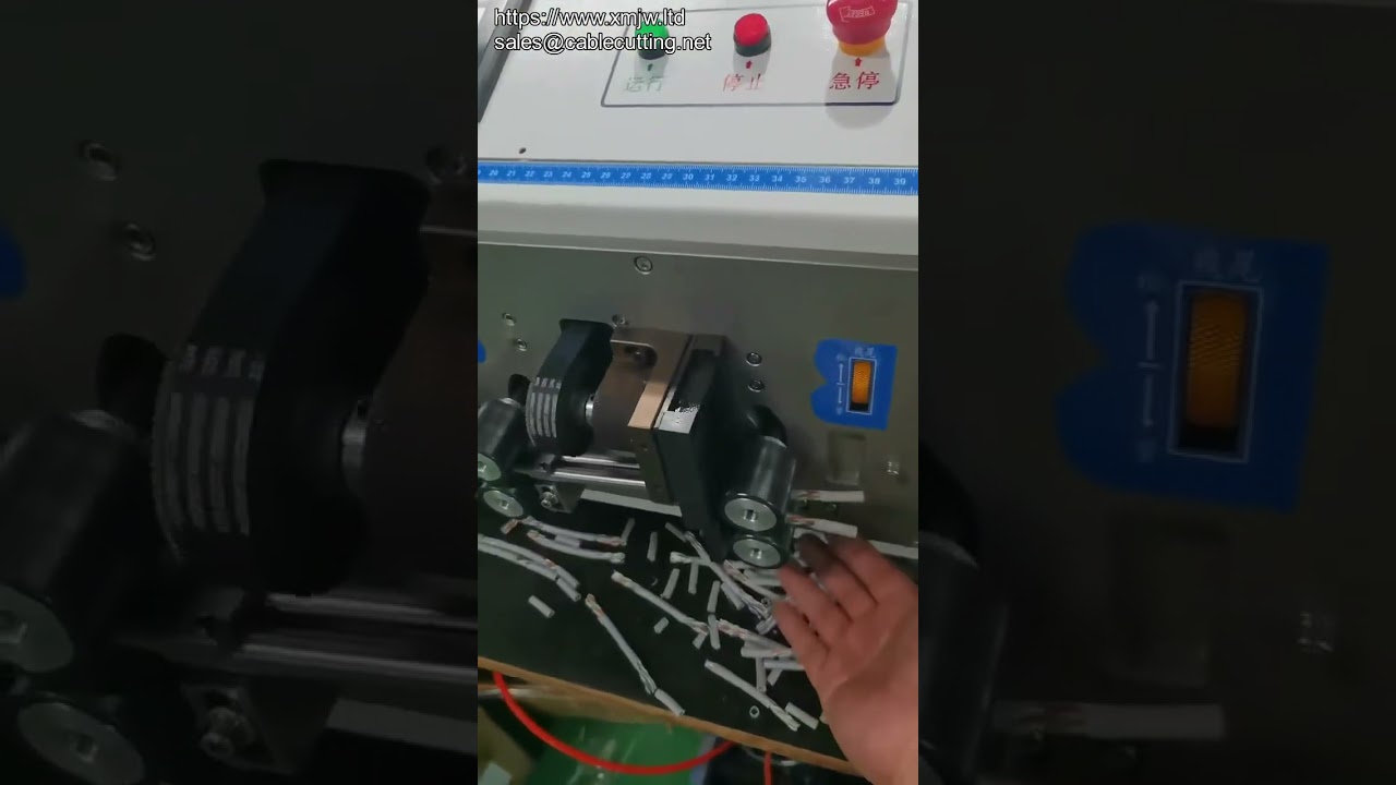 Fast Computer Multi Core 5 Core Wires Cables Cables Stripping And Cutting Machine