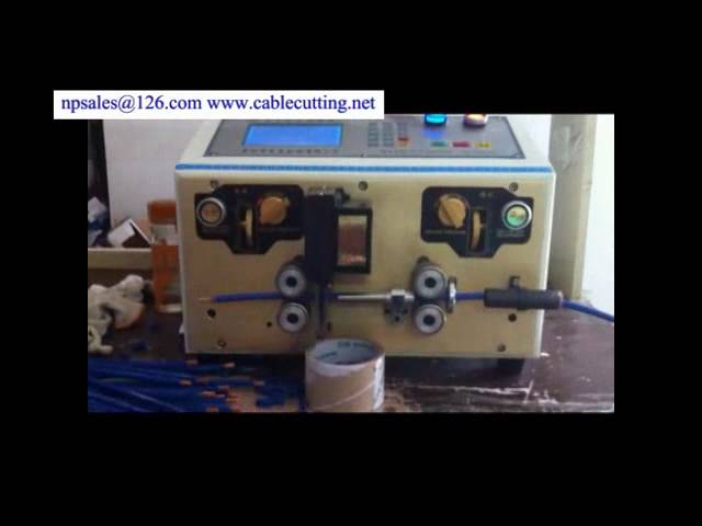 Heavy duty cable cutter and stripper machine WPM-996