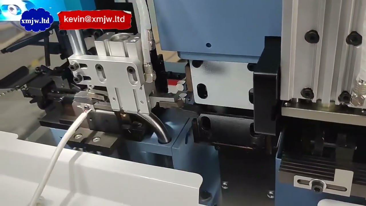 Automatic Multi core Cable Stripper Crimping Machine For Sheathed Cable Cutting Peeling Pressing Mac