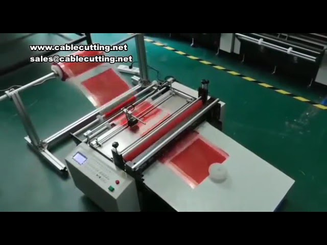 PE film cross cutting machine factory price sales PE film roll material cutting machine PE film auto