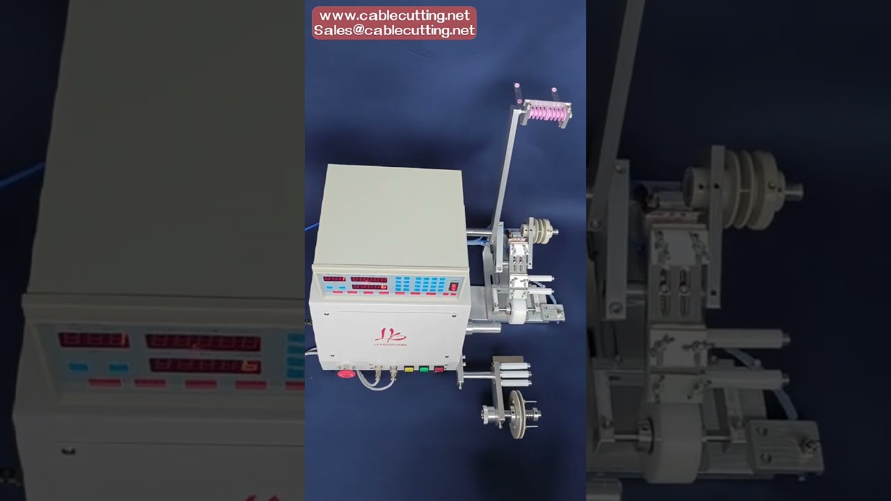 813 Computer CNC Wire Coil Winding Machine Wire Size 0 1 2 5mm Cable Winder For New Energy Transform