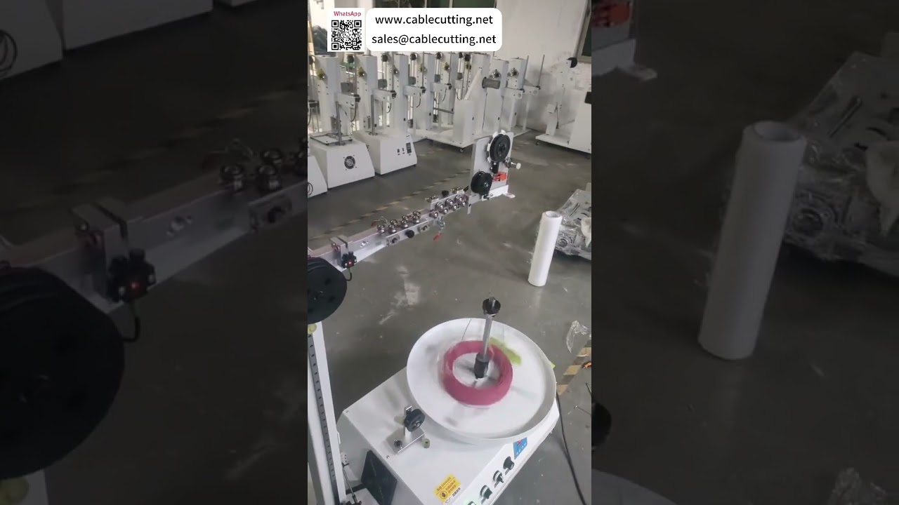 Automatisk variabel hastighet avviklingsmaskin for ultratynne løse ledninger – forhindrer knuter og blokkeringer (kortversjon)