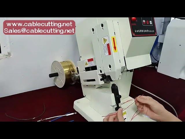 super mute copper band splicing machine, copperband crimping wire splicing machine