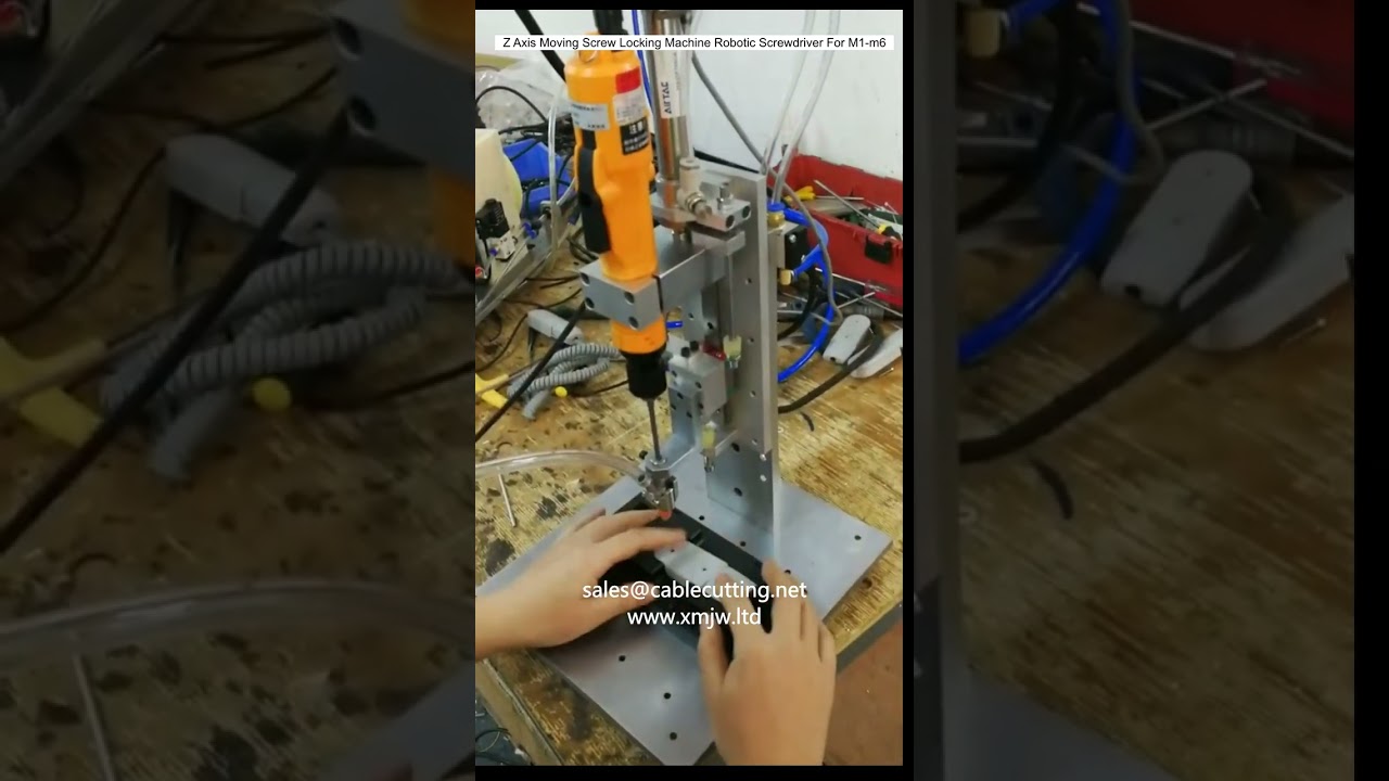 Z-akse bevegelig skrulåsemaskin - Robotisk skrutrekker for M1 til M6