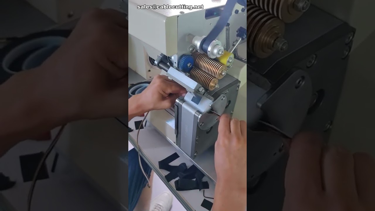 Spot Tape Wrapping Machine  Acetate Cloth Taping Machine #factory #machine #diy