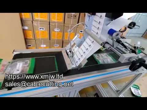 WPM300d Hot Sales Wholesale Automatic Lighter Beer Flat Bottle Labeling Machine