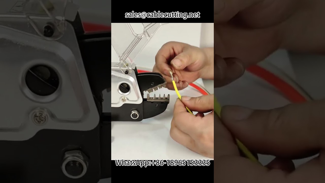 Can change the mould to crimp different kinds of terminals,pneumatic crimping pliers