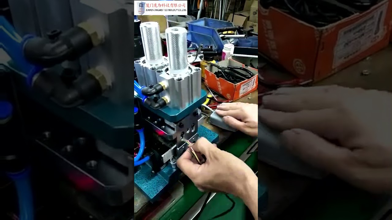 Pneumatisk kabelavisoleringsmaskin – Effektiv trådavisolering for industriell bruk