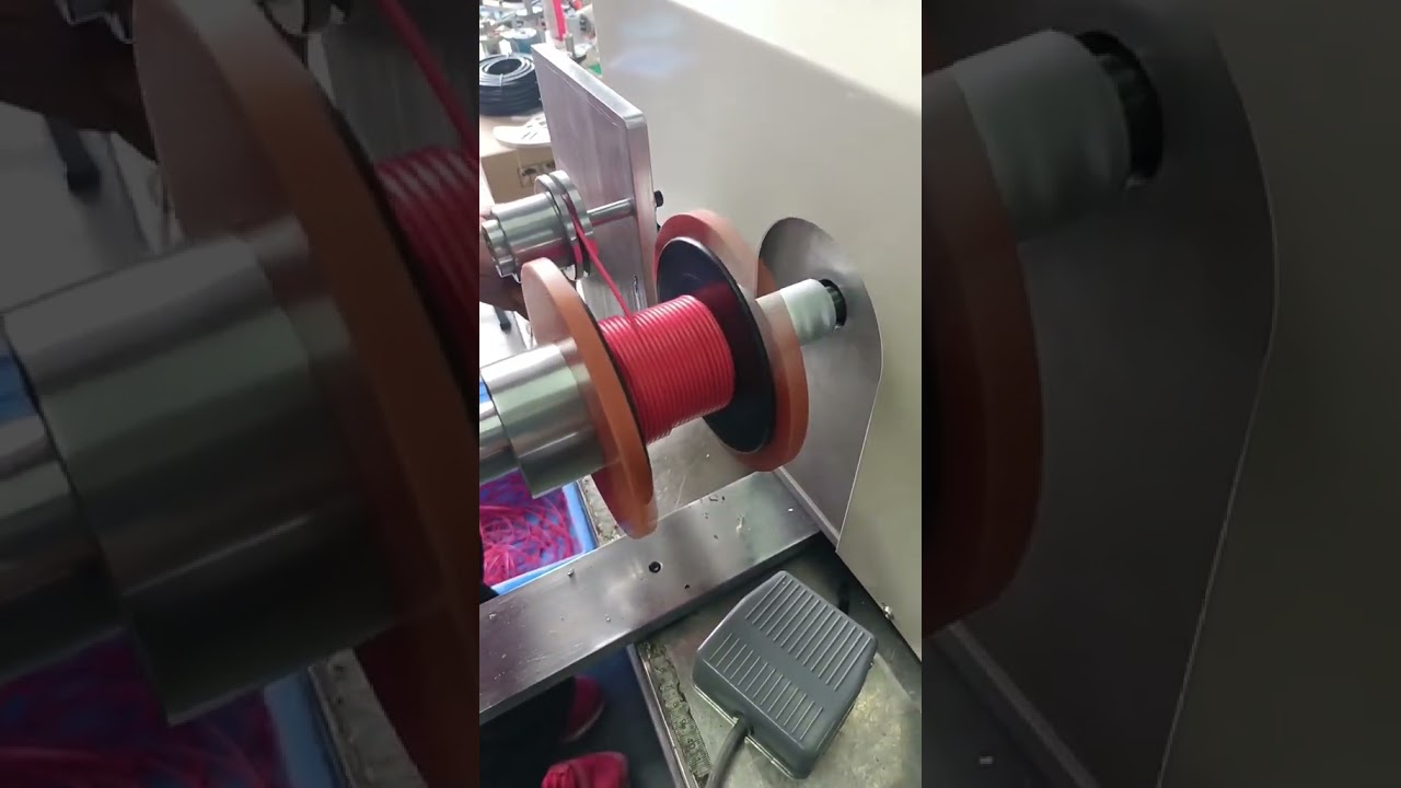 Compact & Efficient Sorting Wire Winder for Electronic Wires