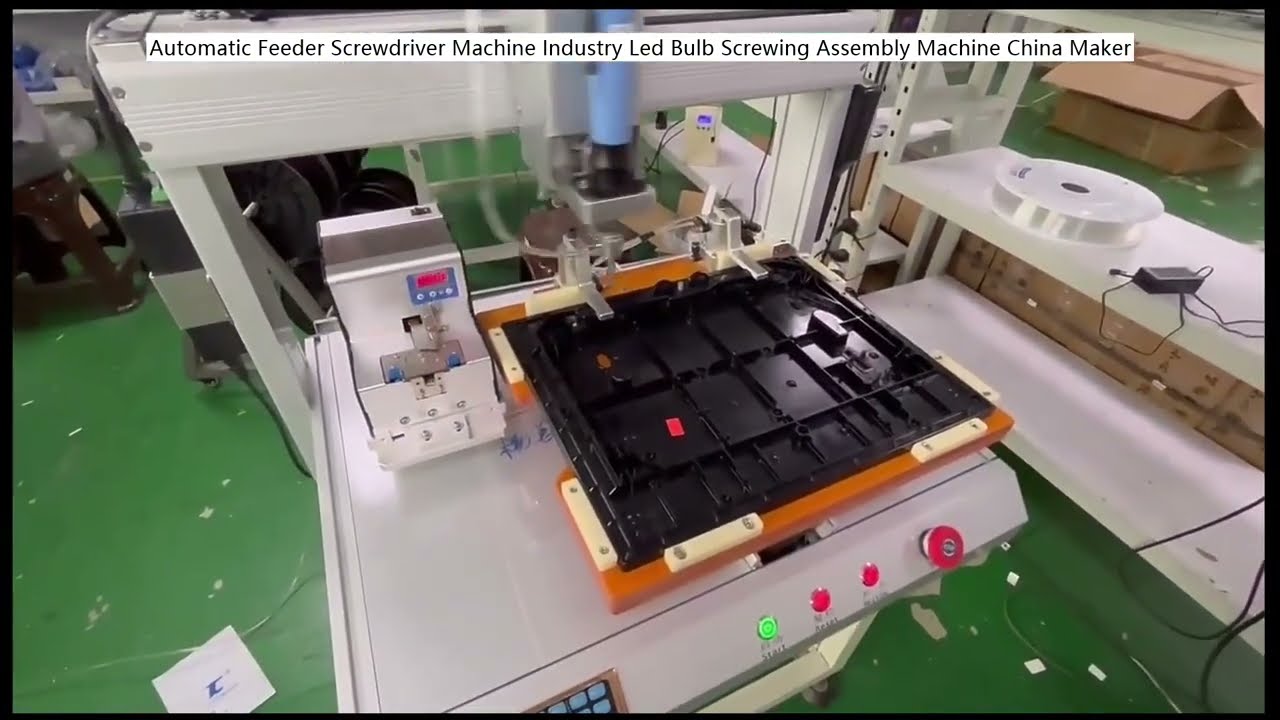 Automatic Feeder Screwdriver Machine Industry Led Bulb Screwing Assembly Machine China Maker