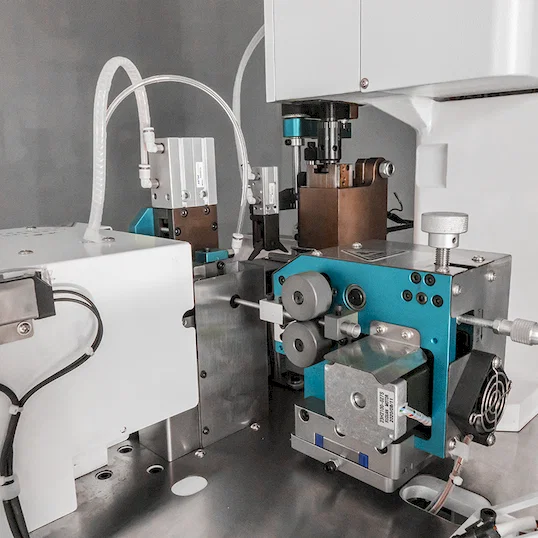 Auto Kabel Strip Crimp Twist Maskin Thumb