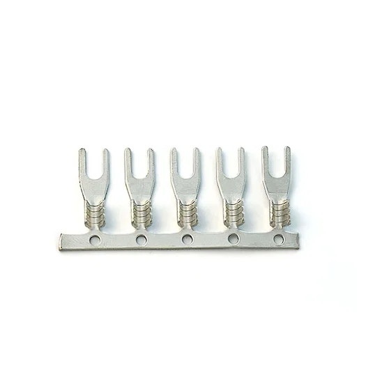 Copper Non-Insulated Fork Terminals - Trådterminaler og kontakter